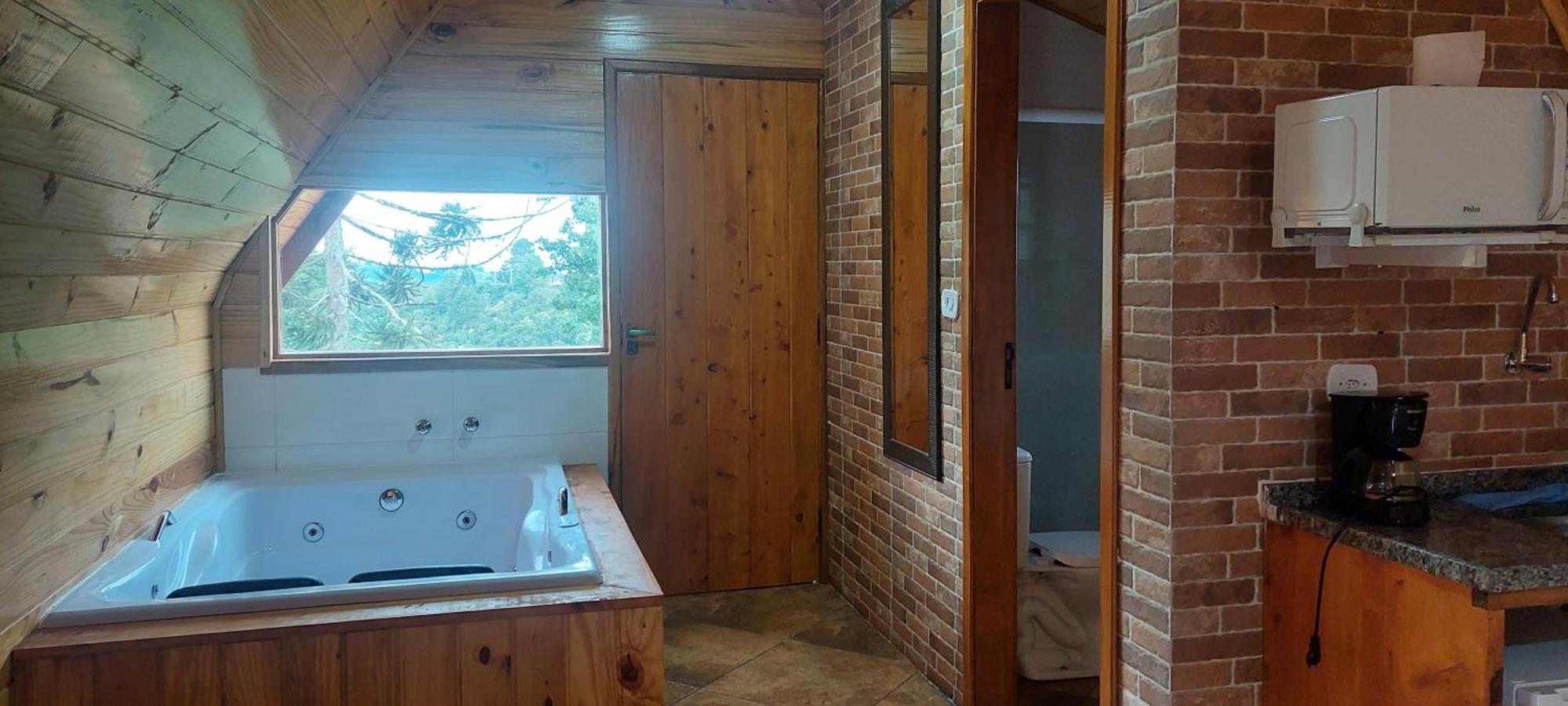 Campos do Jordão Chale Com Hidromassagem Da Vick酒店 外观 照片